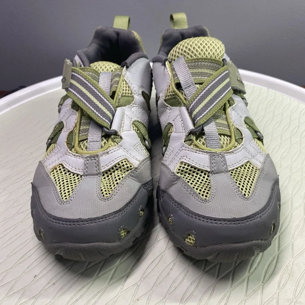 Merrell Waterpro Z-Rap Junior-kids Hiking Shoes Olive Green/Gray Size‎ 5US